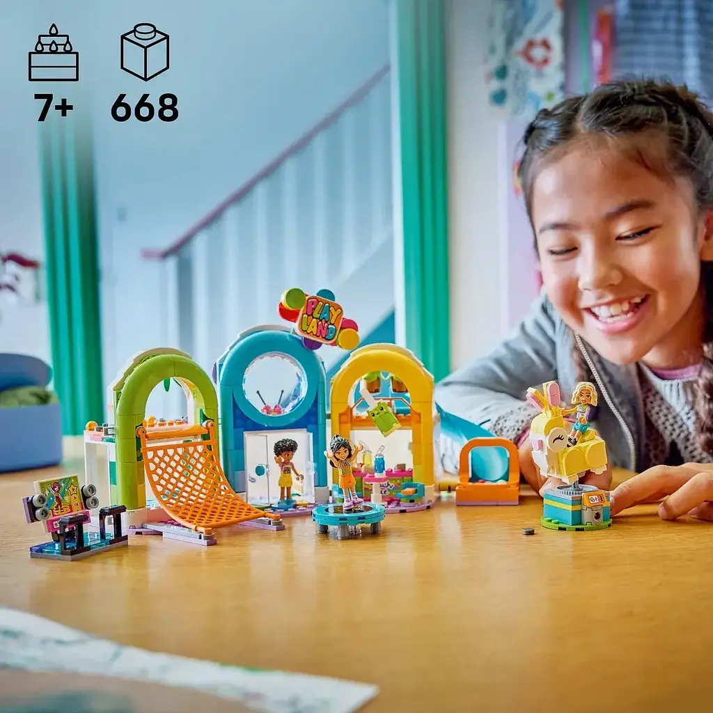 Конструктор LEGO Friends Веселая крытая игровая площадка 668 деталей(42686) - фото 5