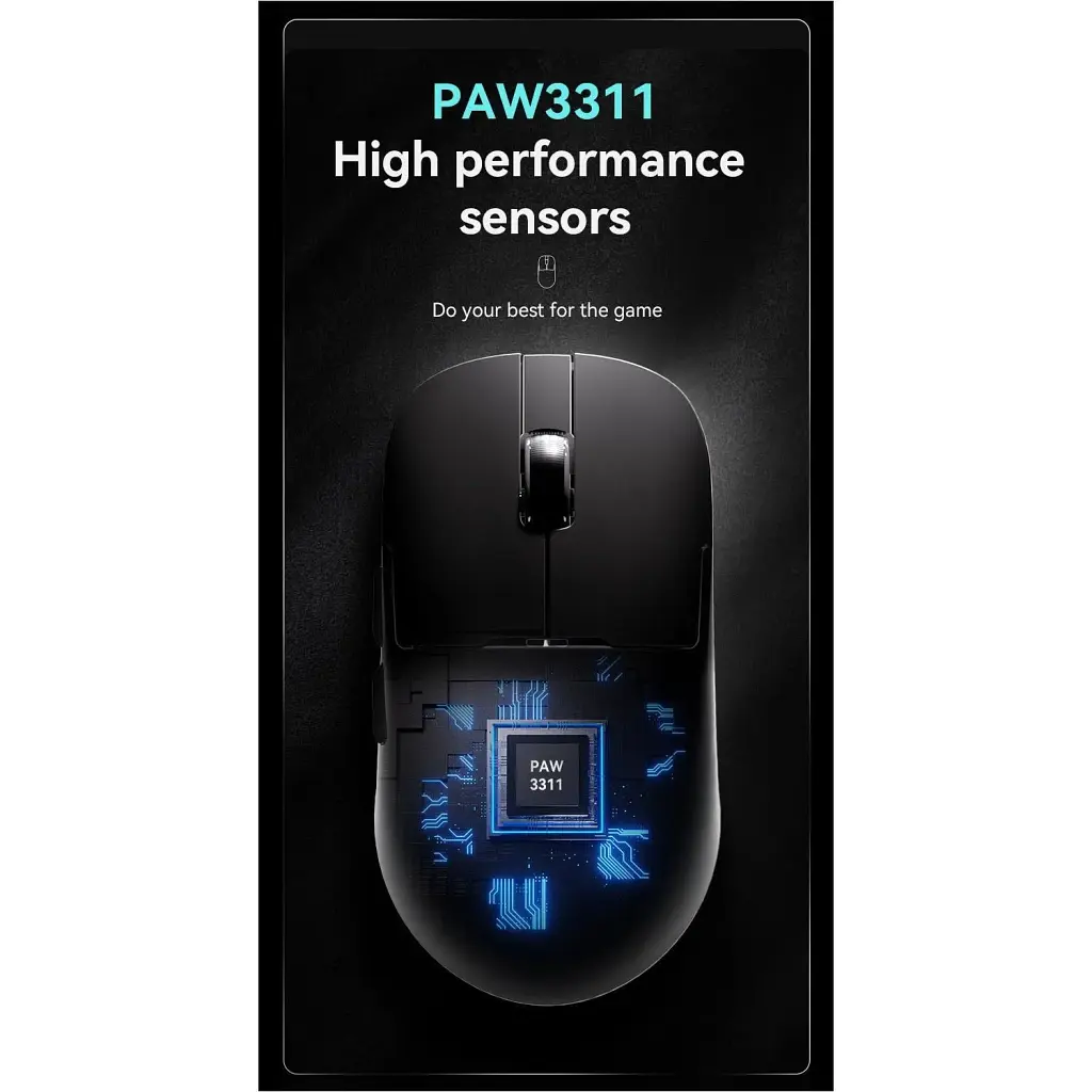 Миша Ajazz AJ159P MC Charging Dock Black (AJ159P-MC-B) [141349] - фото 6
