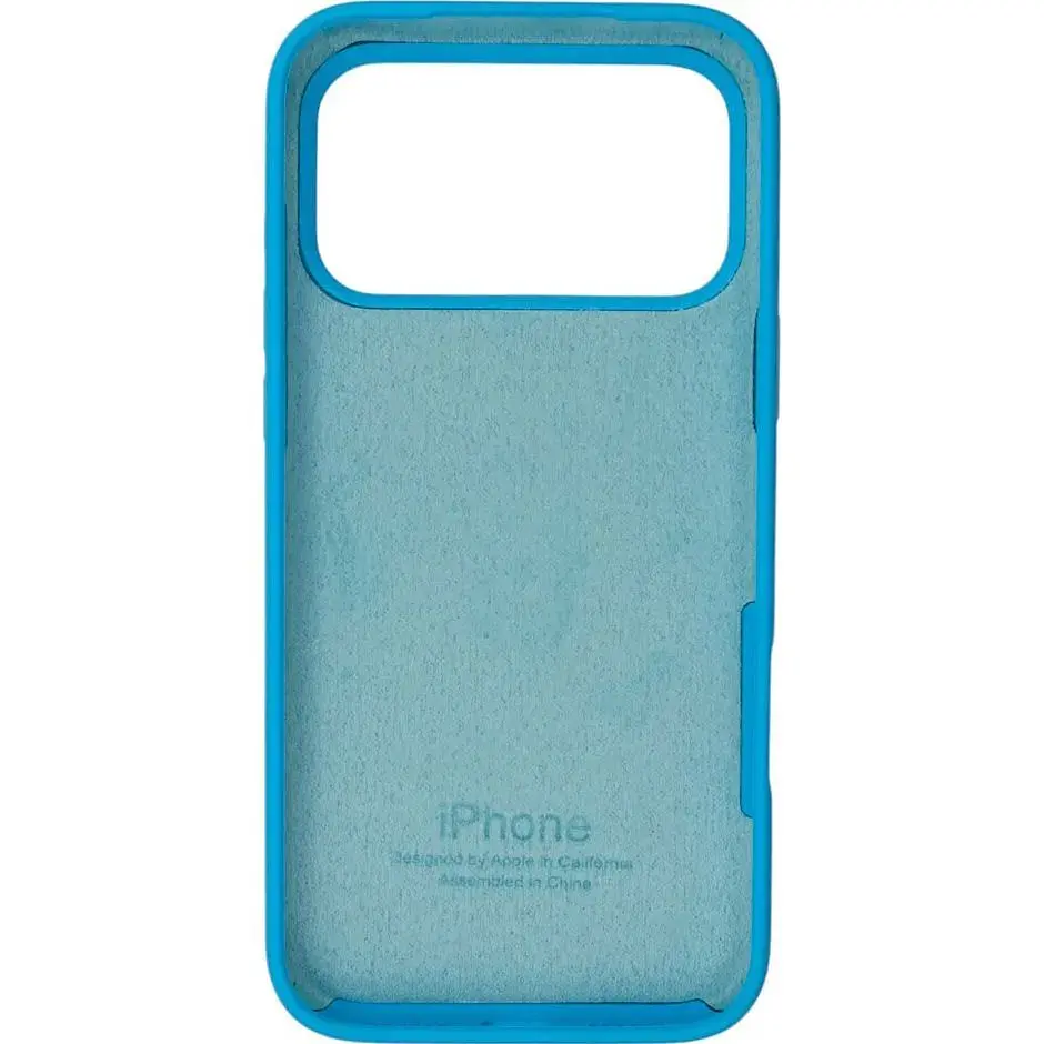 Чохол Silicone Case для Apple iPhone 17 Pro Max Light Blue AA [145107] - фото 2