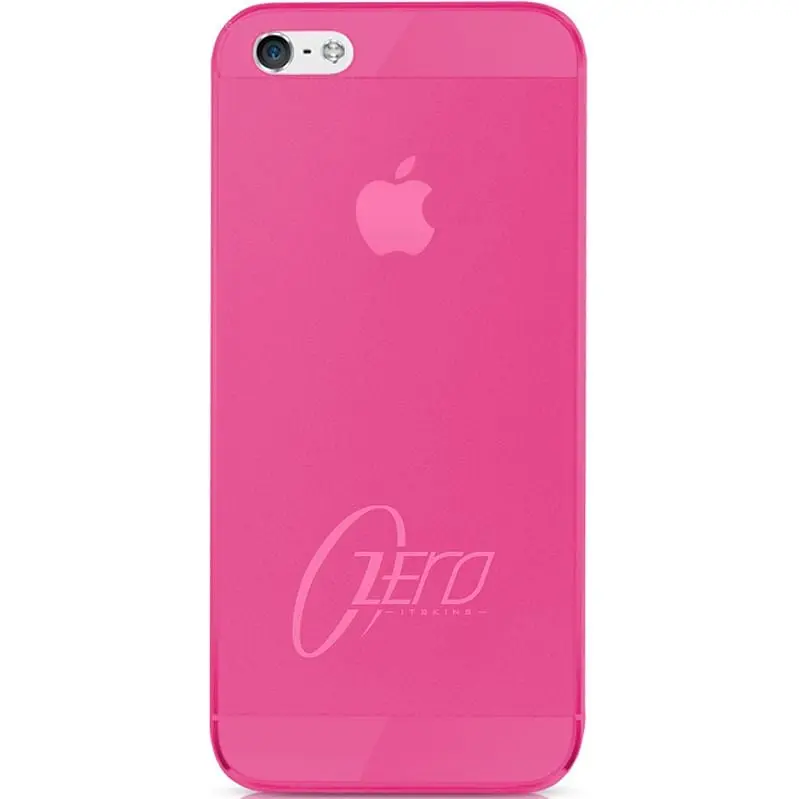 Чехол-накладка itSkins Zero.3 cover case для iPhone 5 pink - фото 2