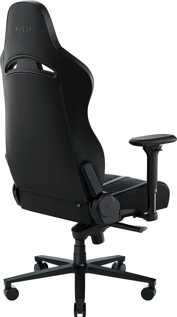 Razer Крісло Enki ПУ шкіра, 4D-Armrests, чорний - фото 8
