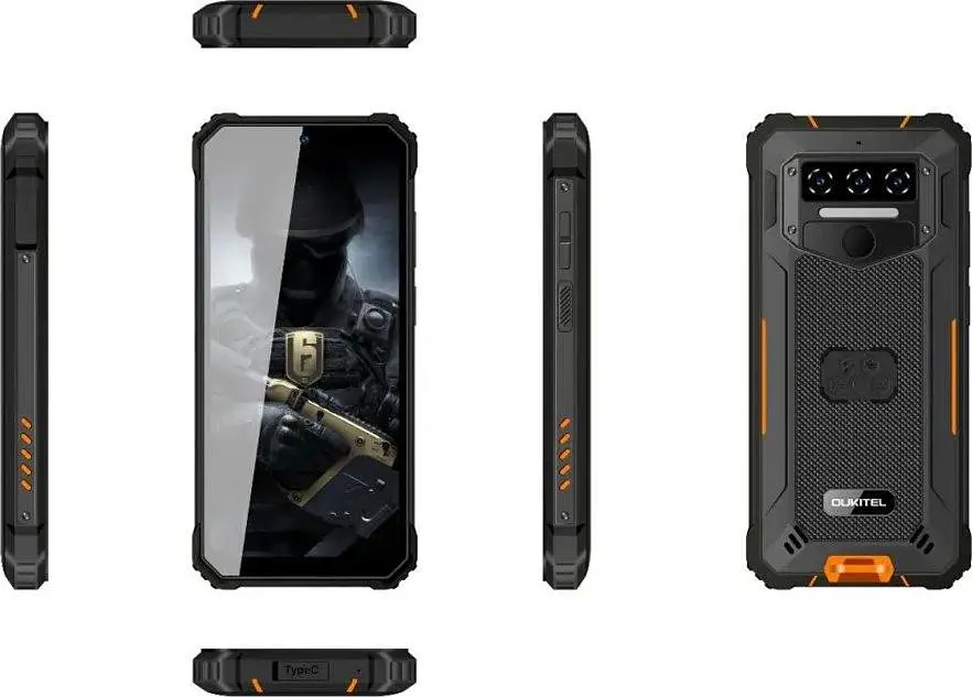 Смартфон Oukitel WP23 Pro 8/128GB Black NFC - фото 3