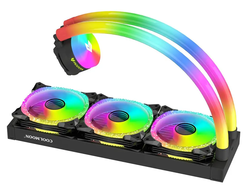 СВО Coolmoon AS360 Black (AS360B) - фото 3