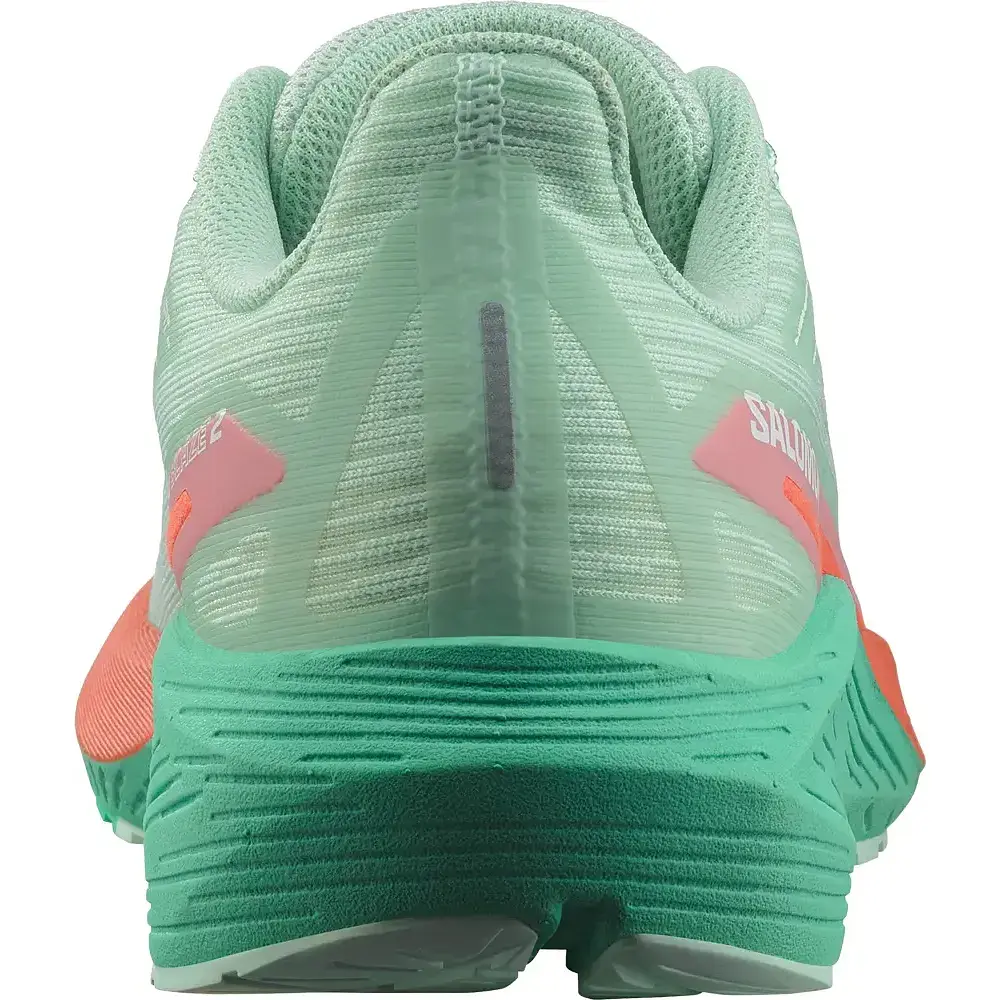 Кроссовки Salomon outdoor Aero Blaze 2 W 6.5 Bay/Cherry Tomato/Electric Green - фото 5