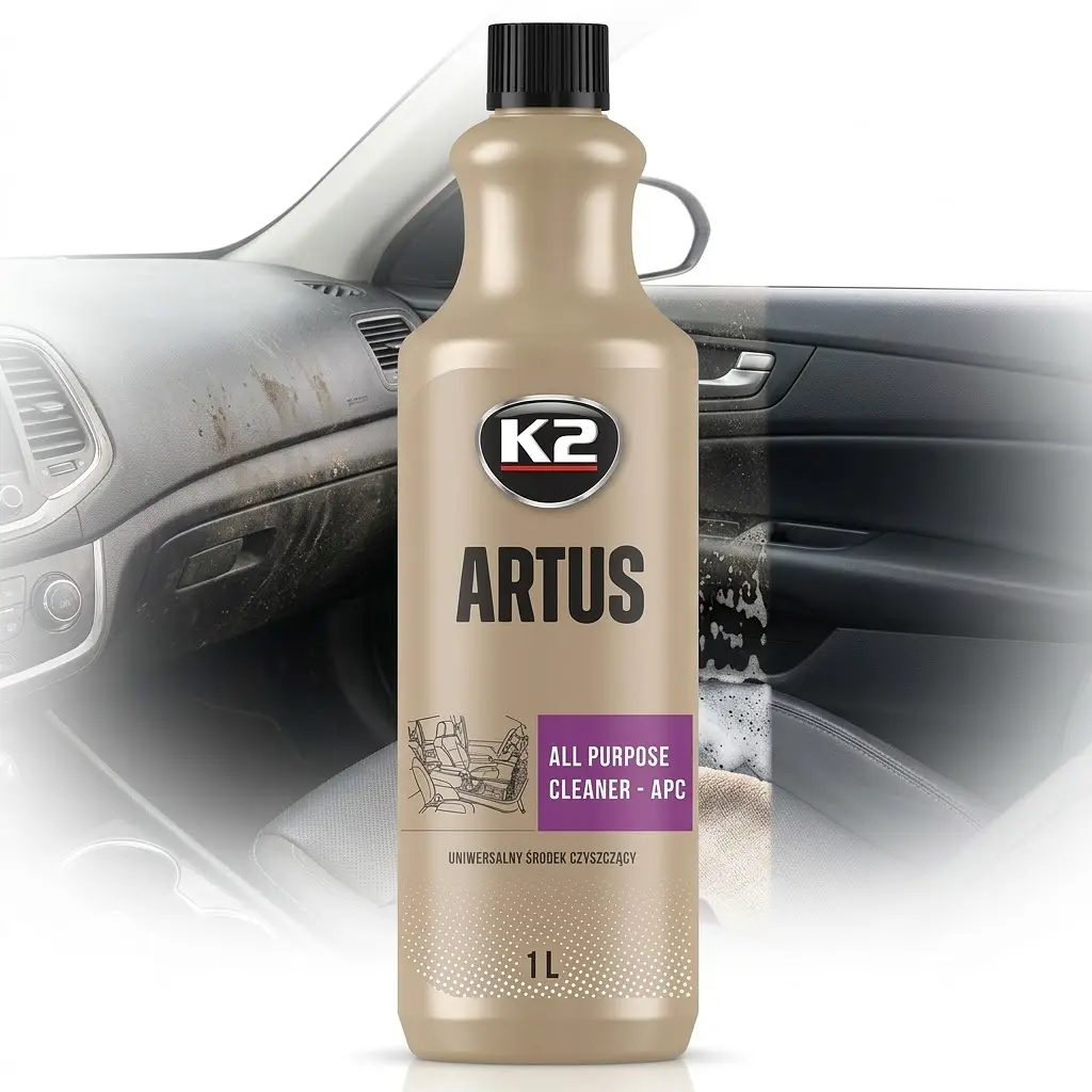 Очищувач для пластику K2 Artus концентрат 1 л (М830)