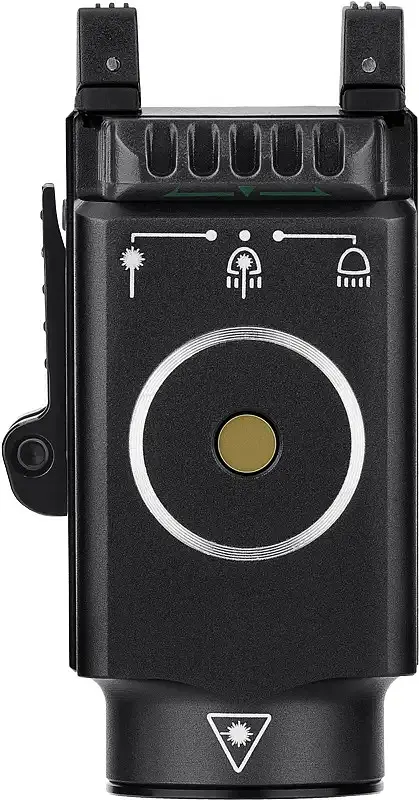Фонарь с ЛЦВ Olight Baldr S Green Laser Black - фото 7