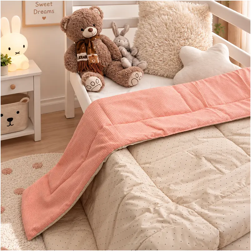 Плед дитячий MirSon Poplin Waffle Giraffe 60х80 см (2200013893400) - фото 9