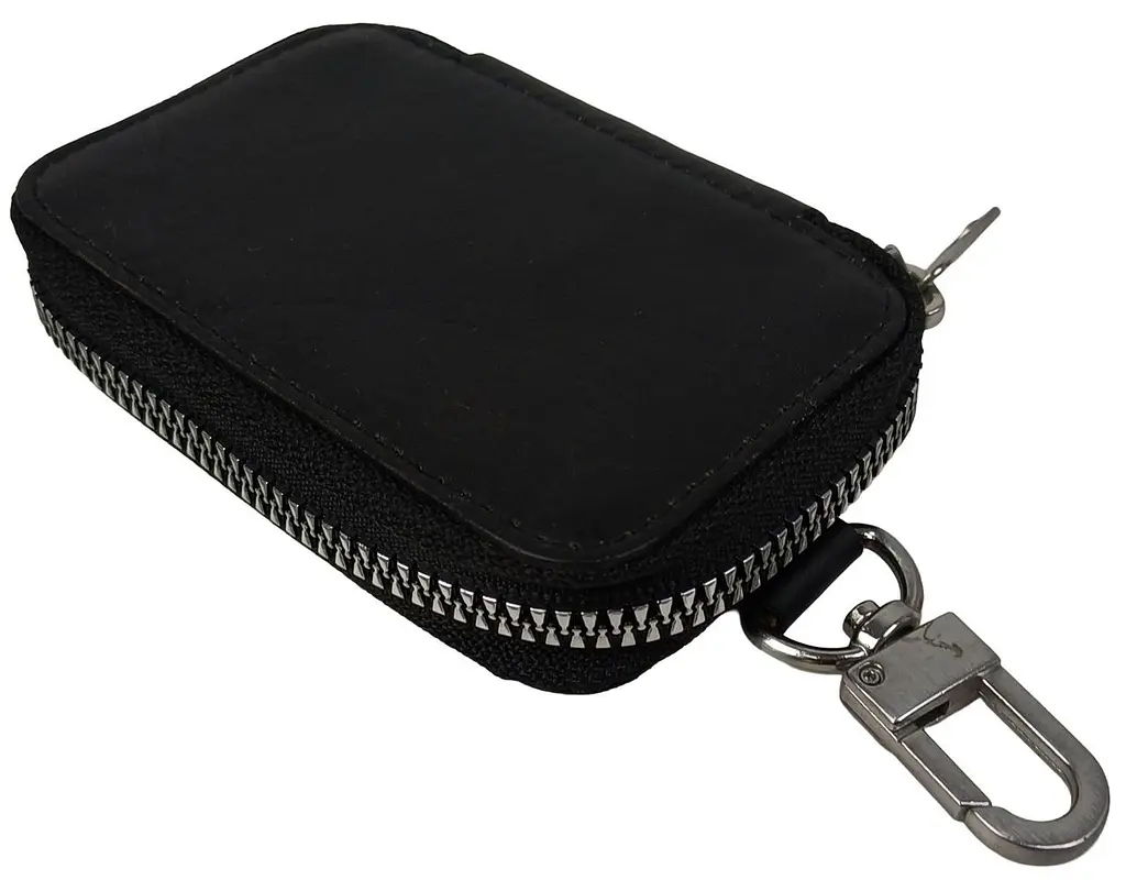 Ключниця Luxury Key Case натуральна шкіра Чорна - фото 4