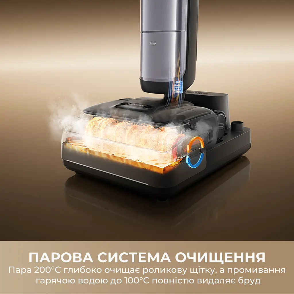 Бездротовий миючий пилосос Dreame H16 Pro Steam - фото 7