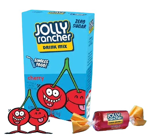 Порошковий напій Jolly Rancher Water Drink Mix Cherry 16 г - фото 5