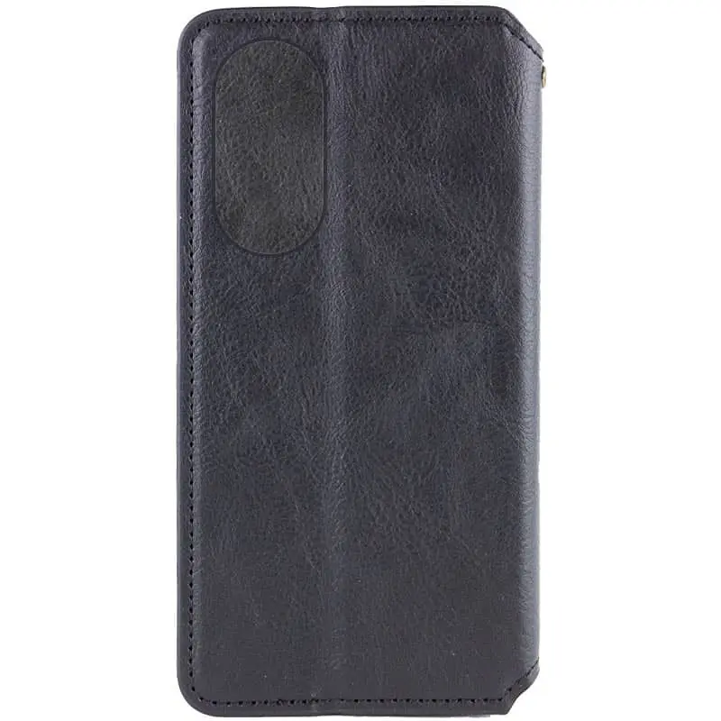 Кожаный чехол-книжка GETMAN Cubic (PU) для Oppo A38 / A18 Черный - фото 5