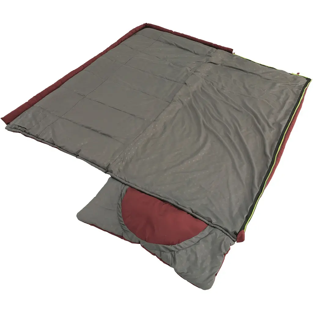 Спальний мішок Outwell Contour Lux Reversible/-3°C Red Right (230383) - фото 3