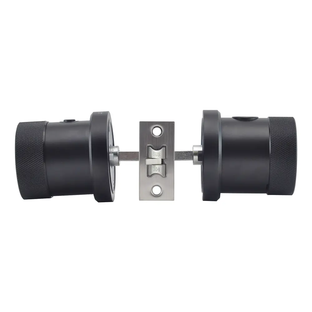 Замок біометричний автономний Trinix TRL-5106BTF Black з Bluetooth, зчитувачем відбитків пальців і карт Mifare (65-00021) - фото 3