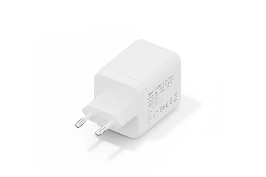 Зарядний пристрій 2хUSB-C, 1хUSB-A DIGITUS GaN 100W - фото 8