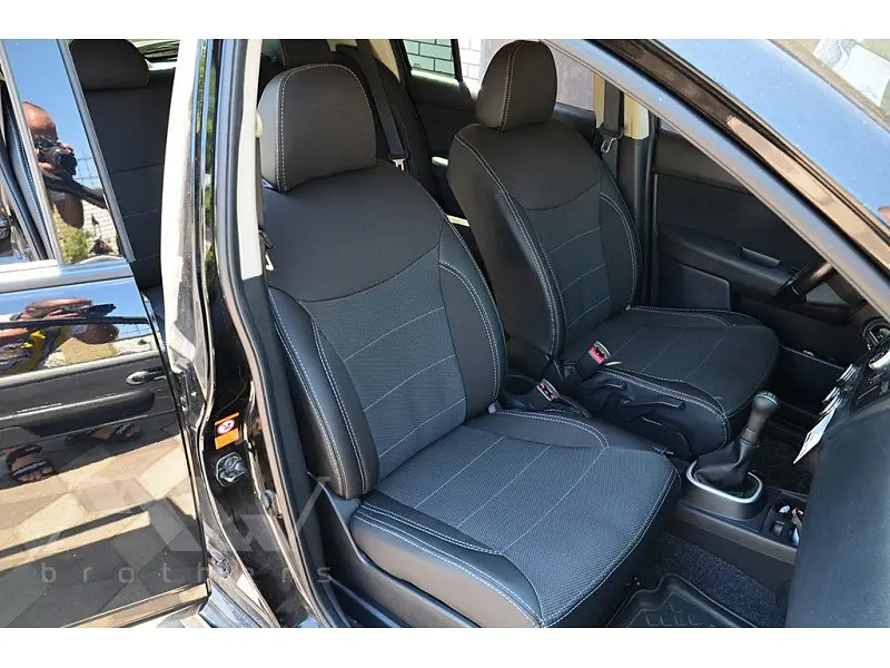 Авточохли модельні MW Brothers для Nissan Tiida (рейстайлінг) з 2010 - фото 5