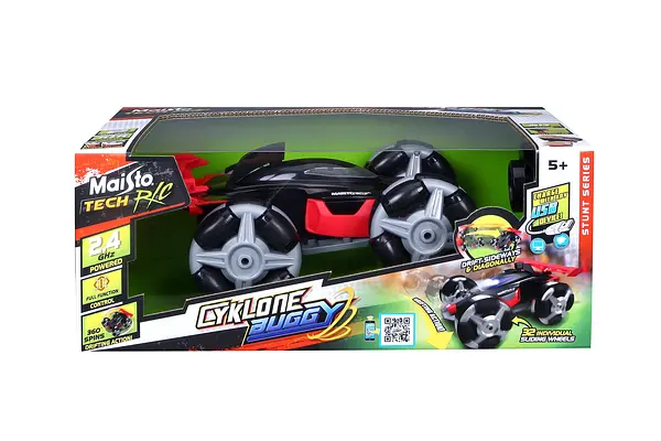 Игрушечная машинка Maisto Tech Cyklone Buggy (82241 black) - фото 7