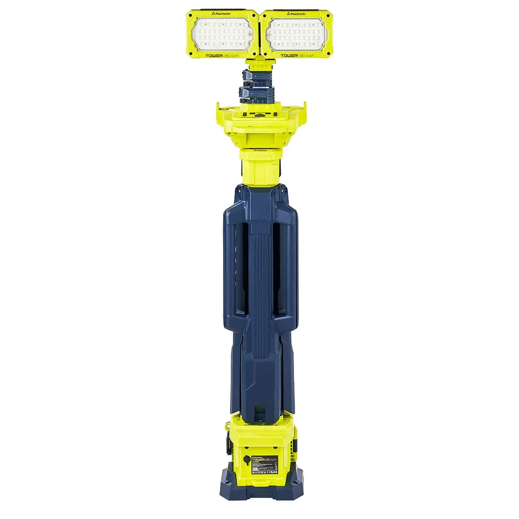Прожектор професійний Mactronic Tower Beam (12 000 Lm) Powerbank Recharg 24.5/230V (PFL0300) - фото 10