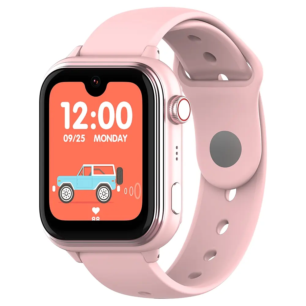 Смарт годинник-телефон дитячі Wonlex KT37 Original з відеодзвінком WI-FI GPS SIM-карта Pink (18349) - фото 2