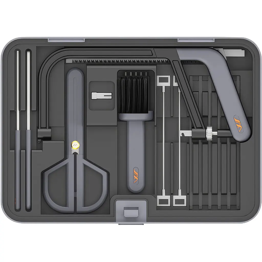 Універсальна ножівка зі змінними полотнами Xiaomi JIMIHOME Cutting Tools Set JimiBox (X0-G) - фото 10