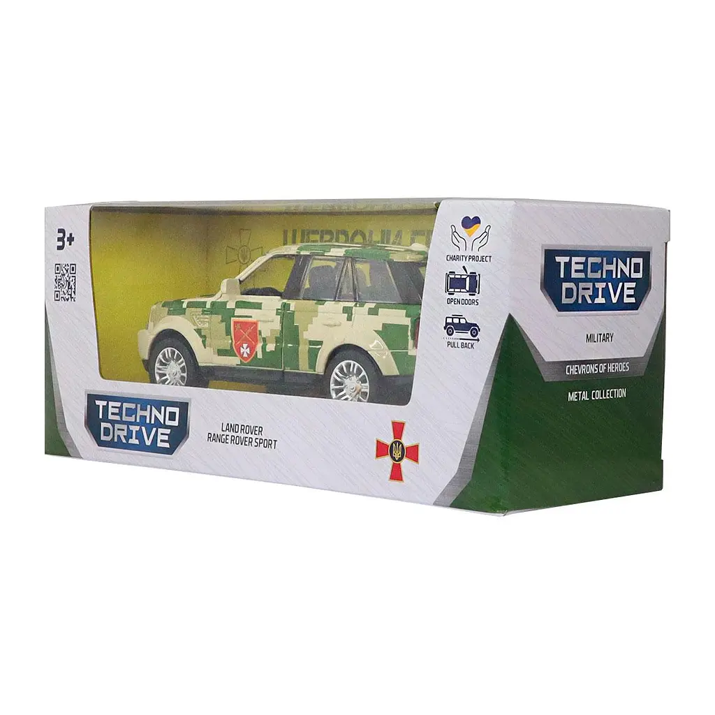 Автомодель серії Шеврони Героїв — Land Rover Range Rover Sport — ОК Захід - фото 10