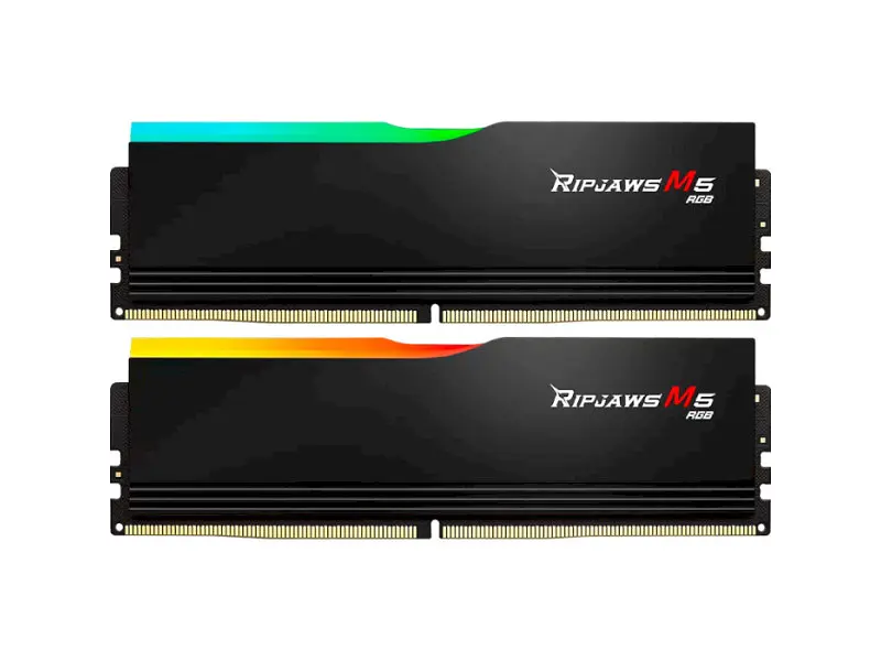 Пам'ять для настільних комп'ютерів G.Skill 32 GB (2x16GB) DDR5 6000 MHz Ripjaws M5 RGB Black (F5-6000J3238F16GX2-RM5RK) - фото 3