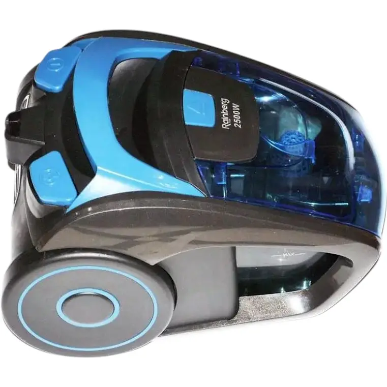 Контейнерный пылесос Rainberg RB-652 мощный для сухой чистки дома без мешка колбовой с турбощеткой 2500ВТ - фото 3