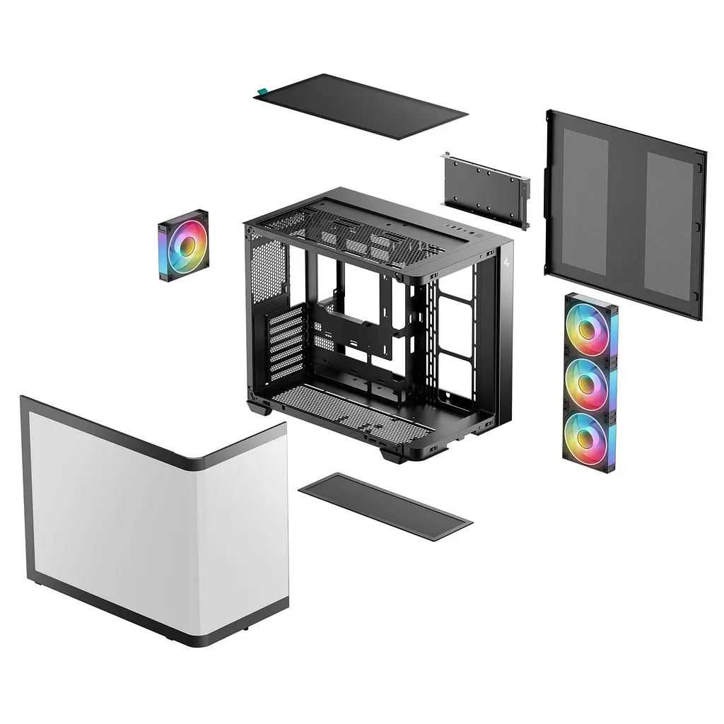 Корпус DeepCool CG530U 4F Black (R-CG530U-BKAGA4-G) без блока питания - фото 3
