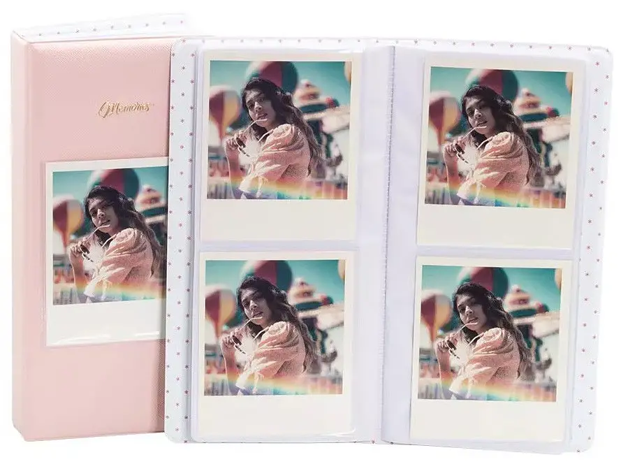 Фотоальбом для Fujifilm Instax Wide 64 фото, рожевий  - фото 2