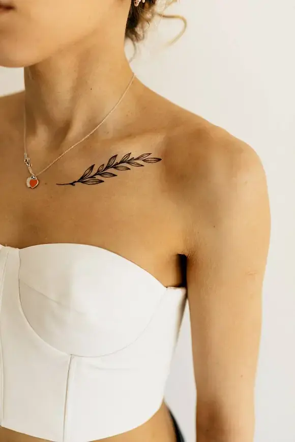 Тату Дві гілочки Tattooshka L-18 (5805800012810) shop (5805800012810) - фото 2