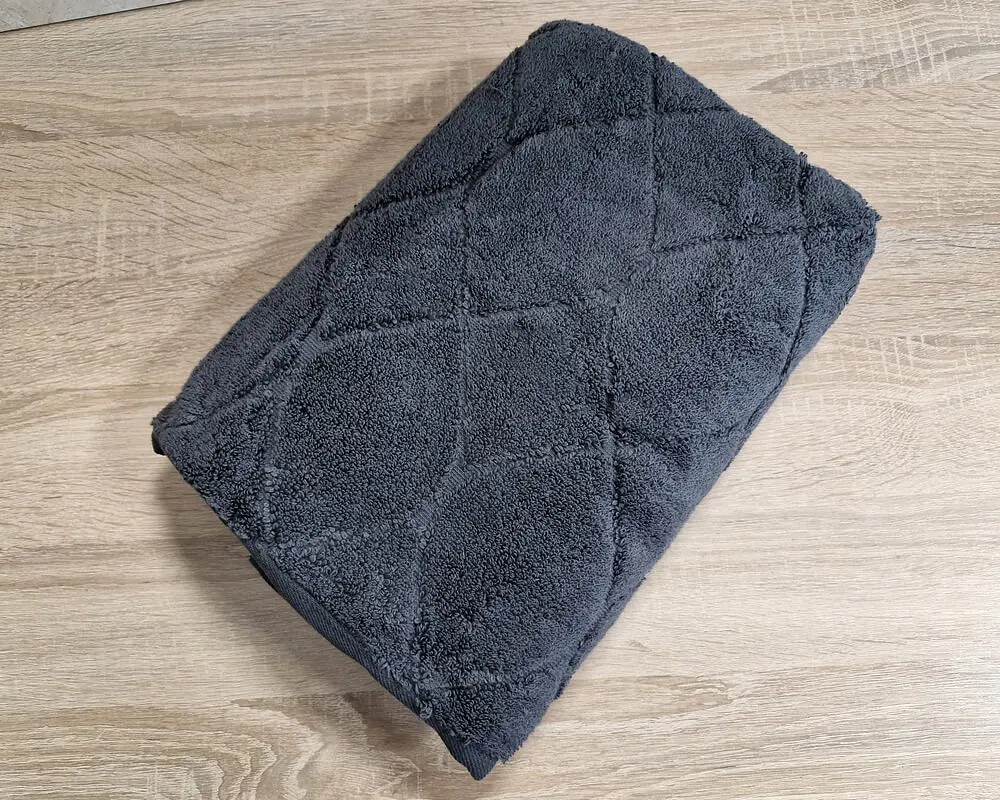Набір турецьких махрових рушників Cestepe MicroCotton Premium 3 штуки 70x140 Voli 2 щільність 600 г/м2 - фото 8