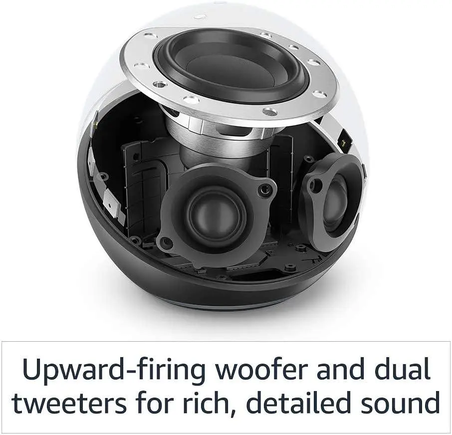 Бездротова колонка Amazon Echo 4th Gen Glacier Charcoal black розумна - фото 8