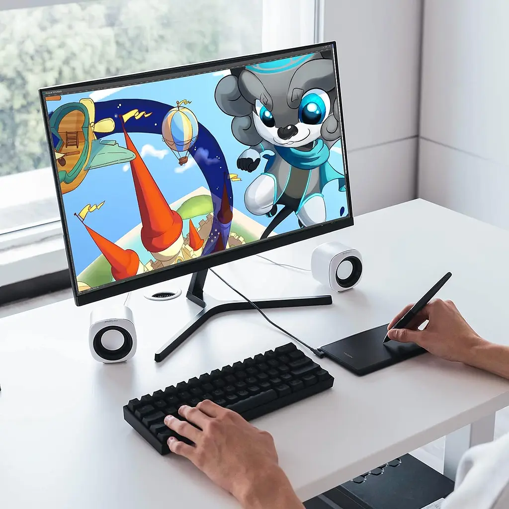 Huion Графічний планшет 4.17"x 2.6" H420X USB-C чорний - фото 6