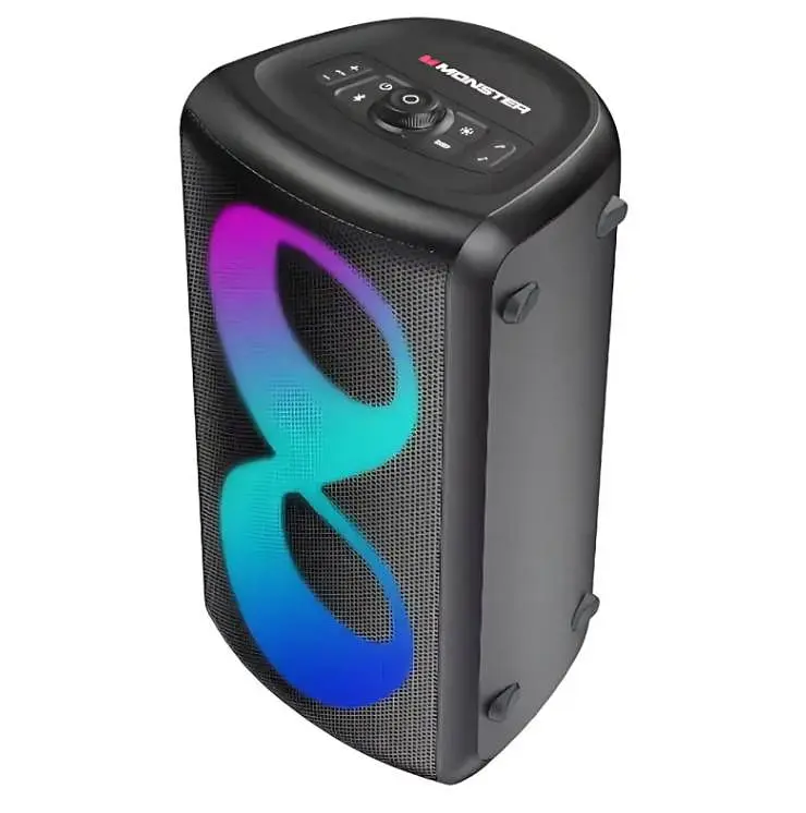 Портативна колонка Monster Cycle MS22138 з 2 мікрофонами Чорний (2104618459) - фото 3