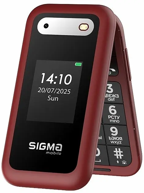 Мобильный телефон Sigma mobile X-style 281 CLIK Red (UA UCRF) - фото 2