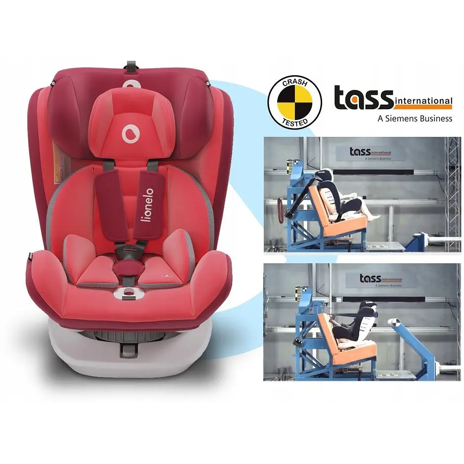 Автокресло Lionelo Bastiaan 0-36 кг Red - фото 9