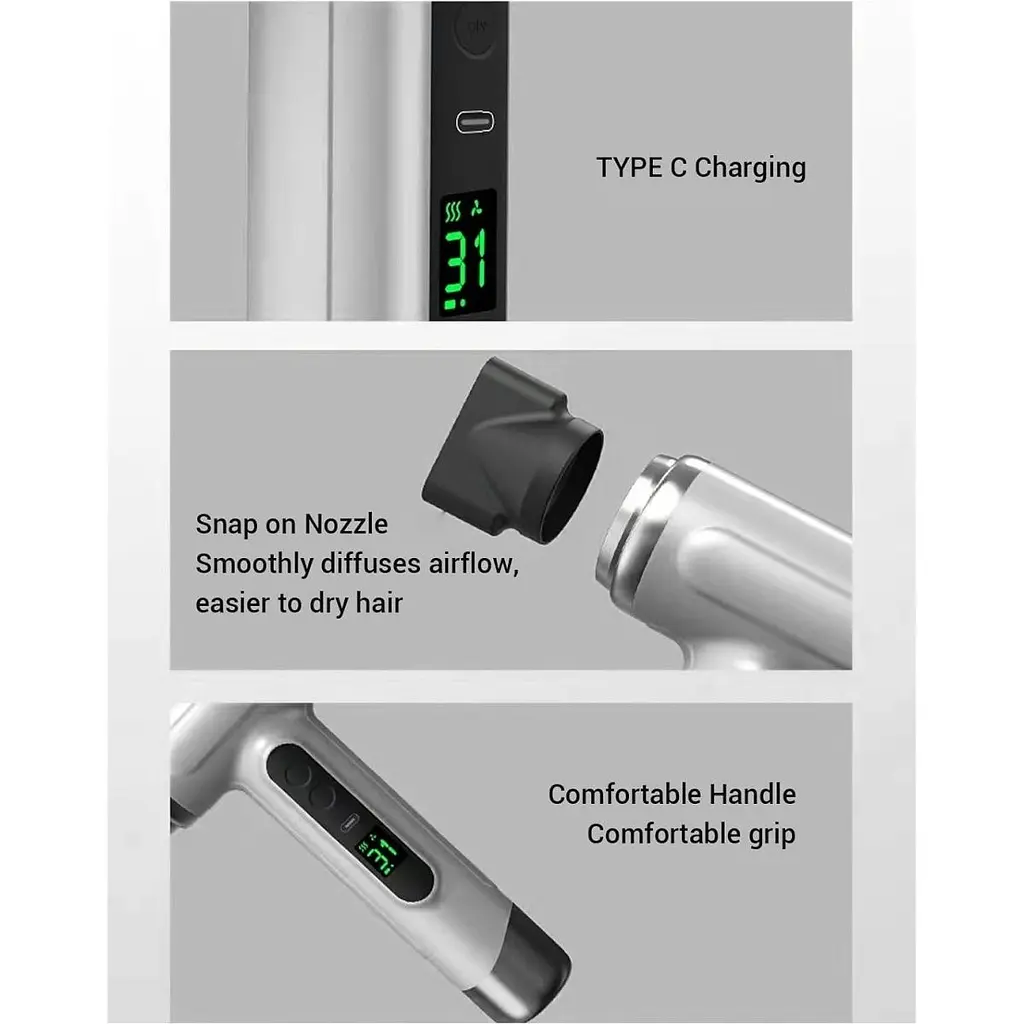 Фен Ym Electronic RT-305 Silver [174391] - фото 11