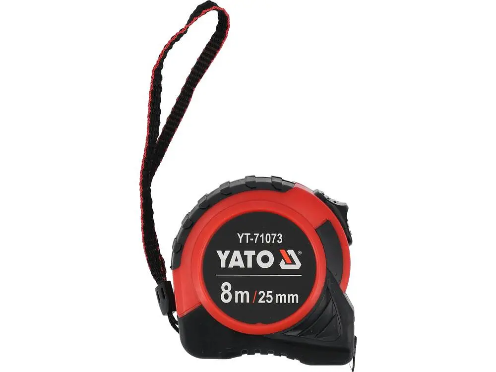 Рулетка Yato з сталевою стрічкою і нейлоновим покриттям 8 м x 25 мм (YT-71073) - фото 2