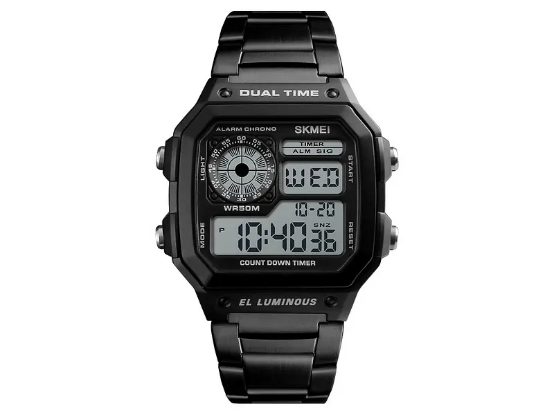 Годинник наручний 1335BK Black. Skmei acs0030806 - фото 2