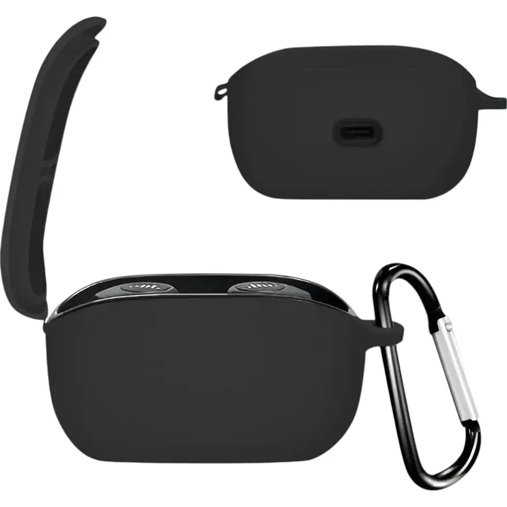 Чохол BeCover Silicon для JBL Vibe 100 TWS Black (710188) - фото 2