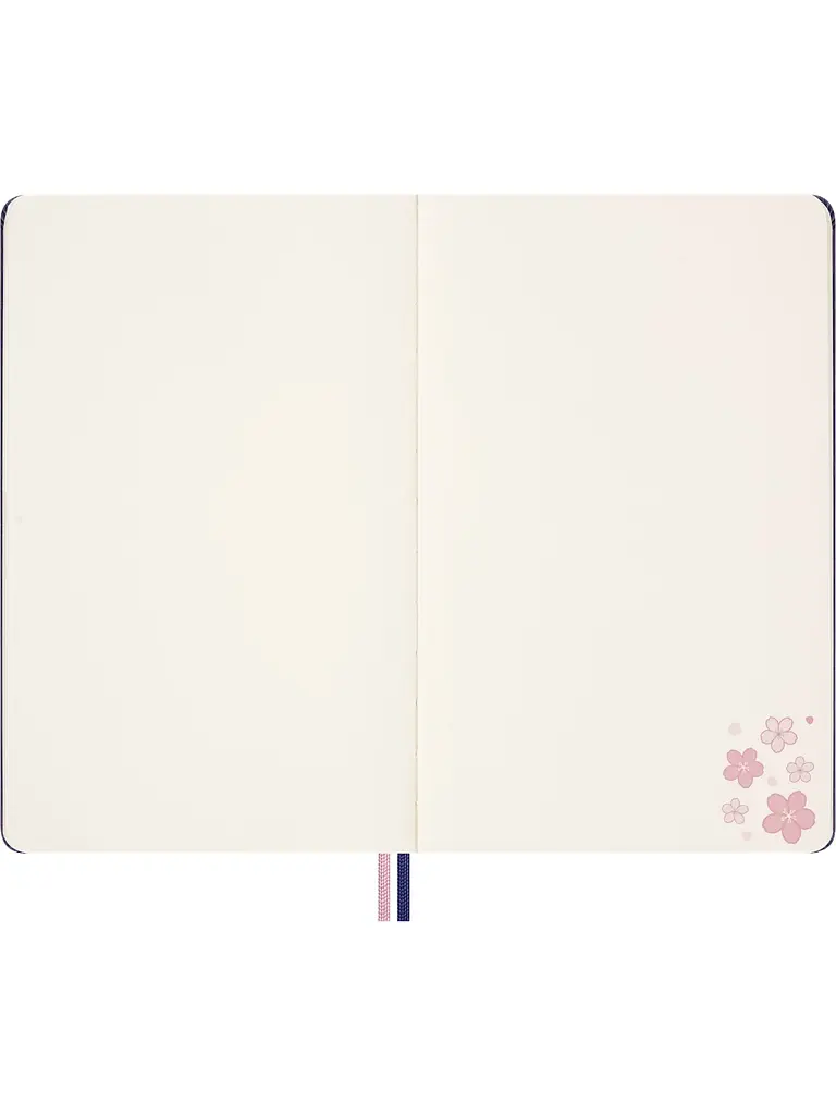 Записник Moleskine Sakura середній, Нелінований Синій (LESU08QP062) - фото 3