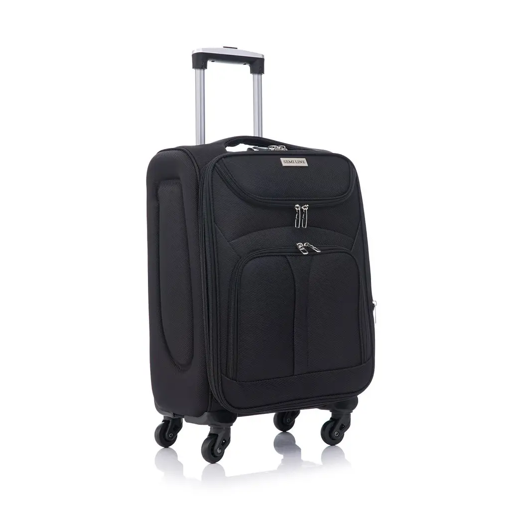 Валіза Semi Line 20" (S) Black (T5961-1)