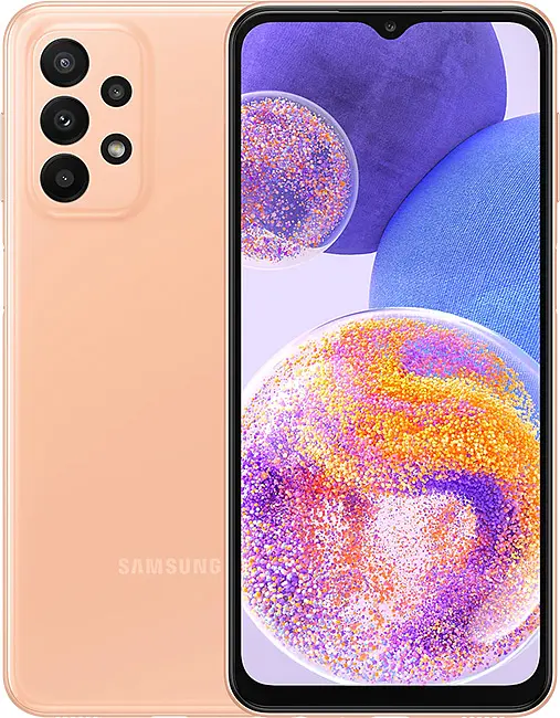 Смартфон Samsung Galaxy A23 DS 4/64Gb Peach SM-A235F (UA-UCRF)