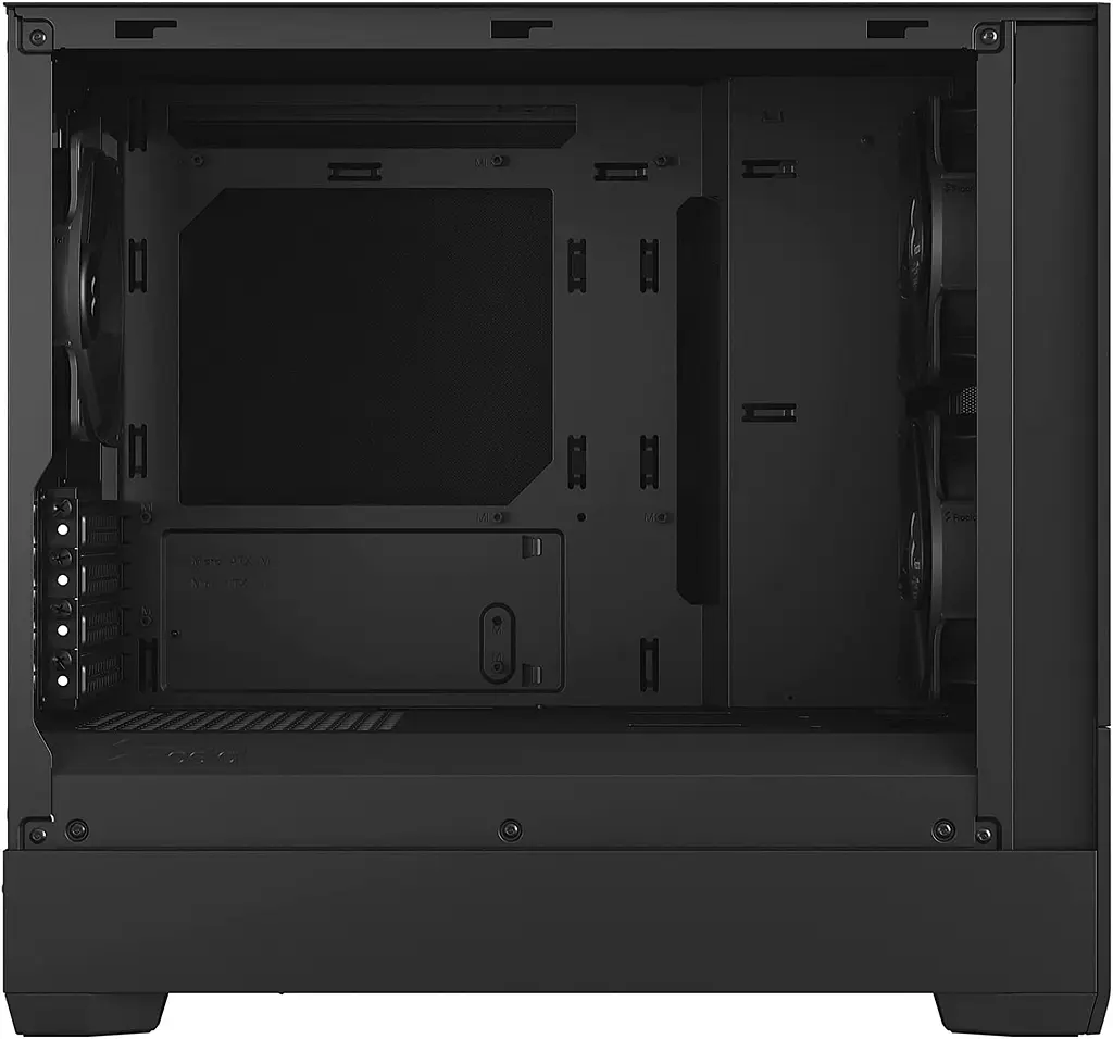 Корпус Fractal Design Pop Mini Silent Black TG Clear (FD-C-POS1M-02) Без БП - фото 5