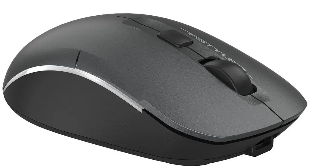 Беспроводная мышь A4Tech FB26CS Air2 Silent BT/WRL Smoky Grey (FB26CS Air2 Smoky Grey) (FB26CS Air2 (Smoky Grey)) - фото 6