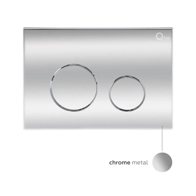 Набор: Qtap Robin Ultra Quiet унитаз подвесной QT1333046EUQW + Nest комплект инсталляции 4в1 (круглая клавиша Chrome) QT0133M425 + QT0111M11112CRM - фото 4
