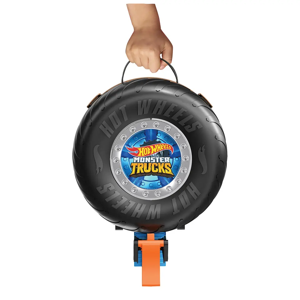 Игровой набор Hot Wheels Monster Trucks Трюки в шине (GVK48) - фото 8
