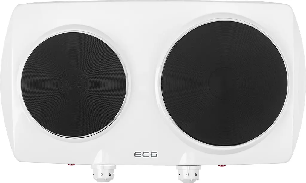 Електроплита ECG EV 2512 white - фото 4