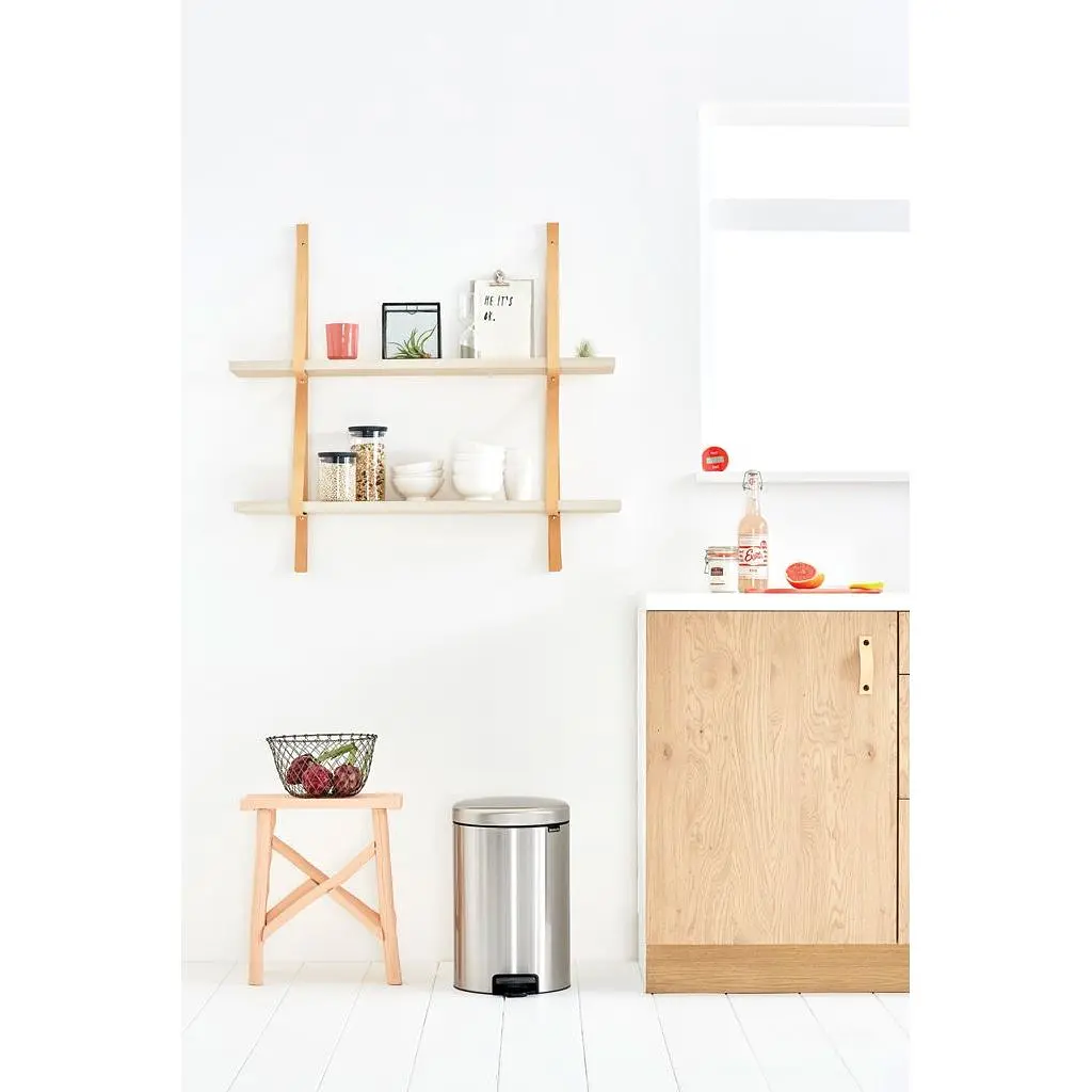 Відро для сміття Brabantia Pedal Bin сталеве 20 л (111907) - фото 14
