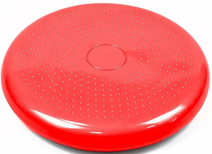 Балансувальна масажна подушка сенсомоторний балансувальний диск EasyFit 33х5 см Red (16013-hbr) - фото 2