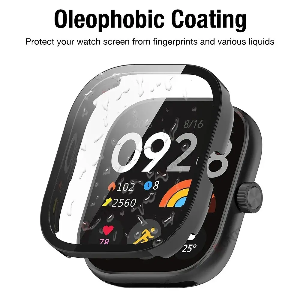 Защитный чехол Tamister для смартчаса Redmi Watch 3 черный - фото 4